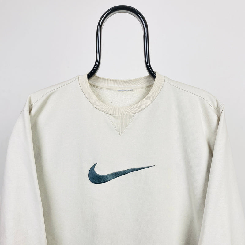 Vintage Nike Sweatshirt Brown XS