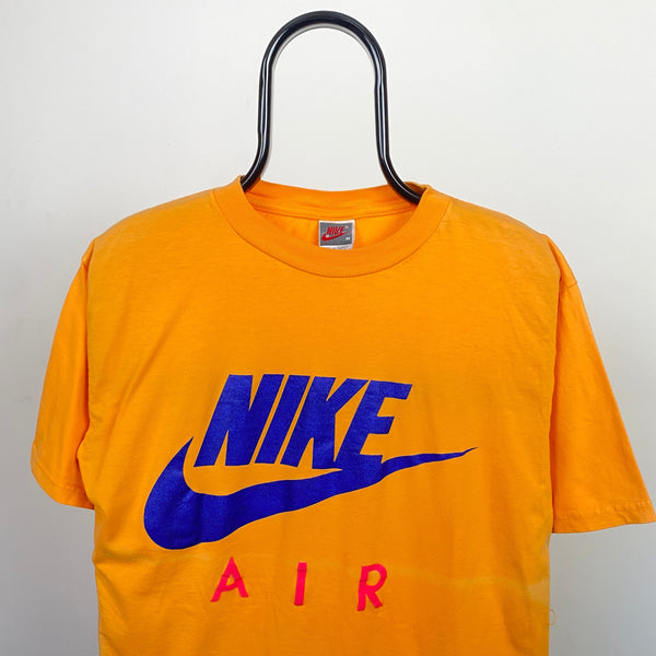 Vintage Nike Air T-Shirt Orange Medium