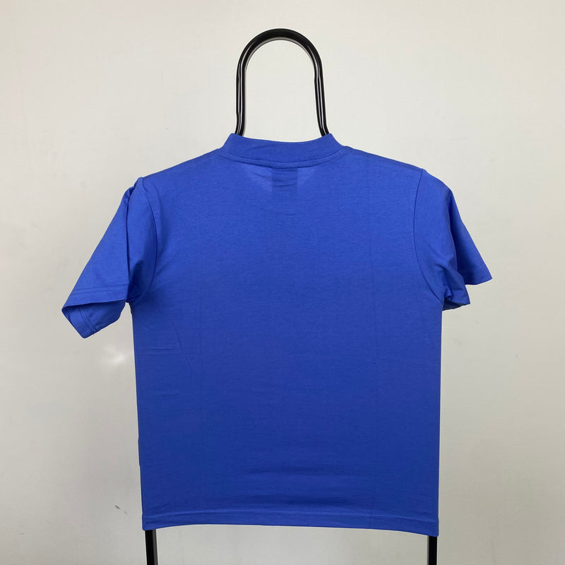 Vintage Nike Baby Tee T-Shirt Blue XXS