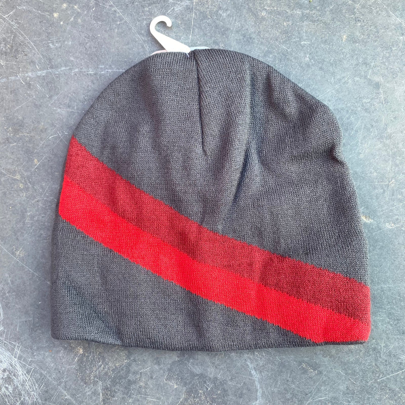 Vintage Nike Fleece Beanie Hat Grey