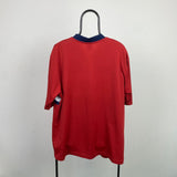 Vintage Nike Chicago Fire Football Shirt T-Shirt Red XL