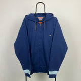 Vintage Nike Hoodie Blue XXL