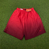 Vintage Nike Shorts Ombré Red Medium