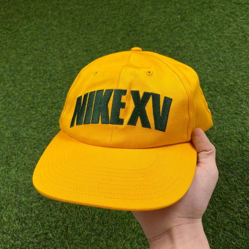 Vintage Nike Team Hat Yellow