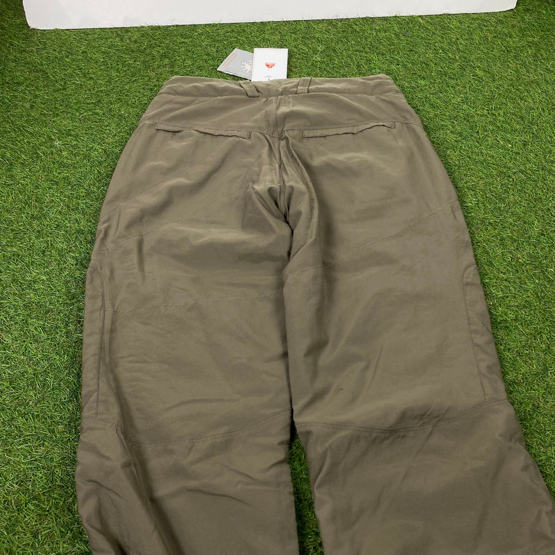 Vintage Nike ACG Cargo Trousers Joggers Brown Large