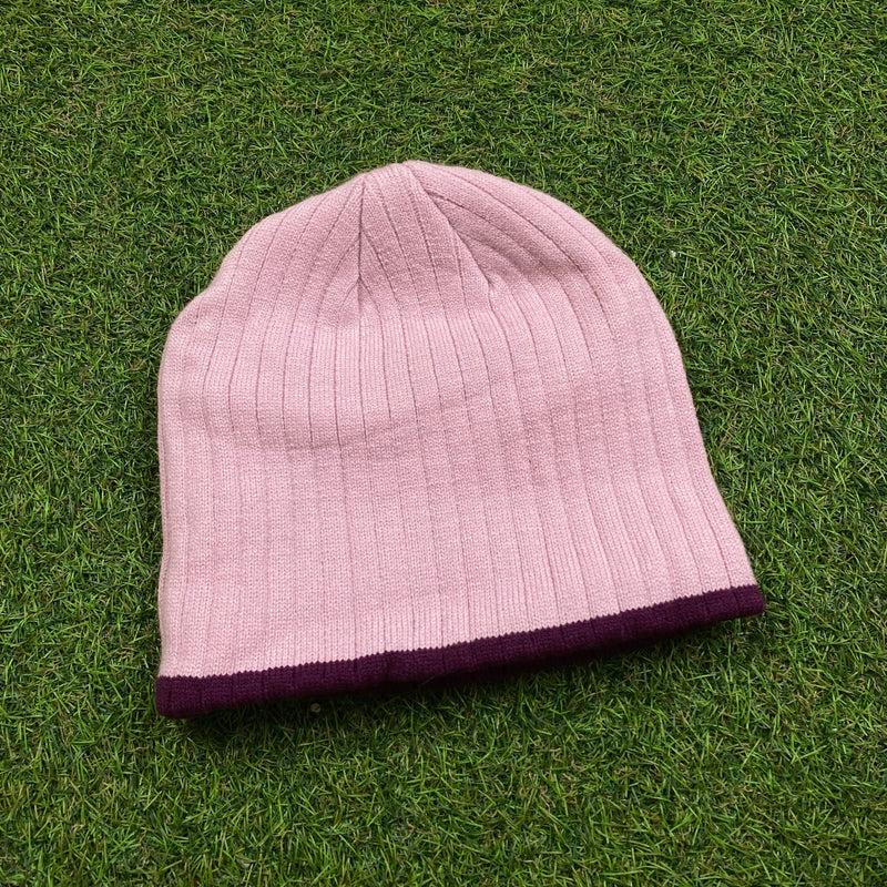 Vintage Nike Beanie Hat Pink