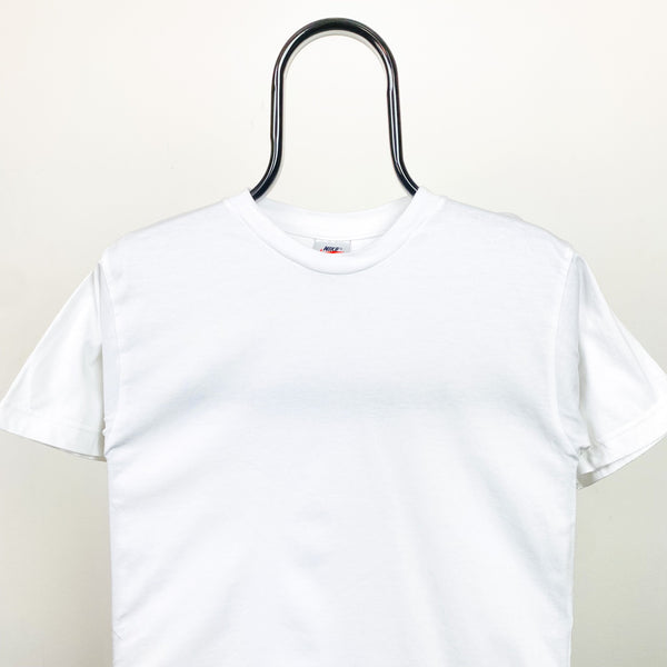 Vintage Nike Blank T-Shirt White XS