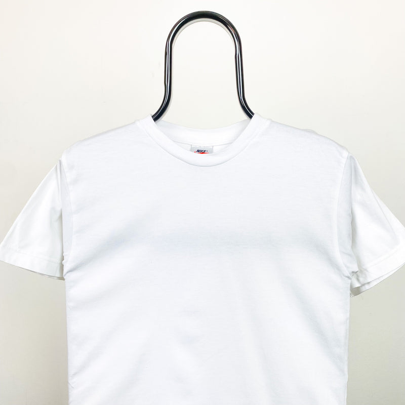 Vintage Nike Blank T-Shirt White XS