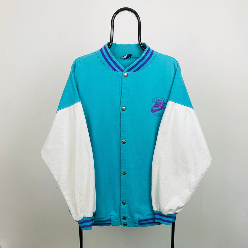 Vintage Nike Varsity Jacket Blue XL