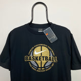 Vintage Nike Basketball T-Shirt Black Medium