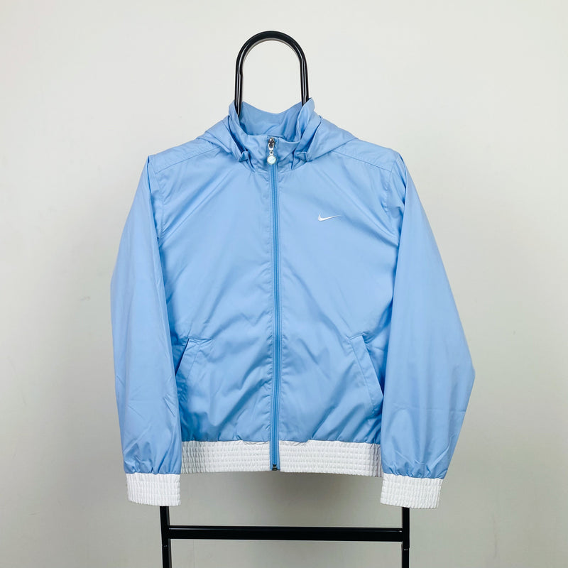 Vintage Nike Windbreaker Jacket Baby Blue XS