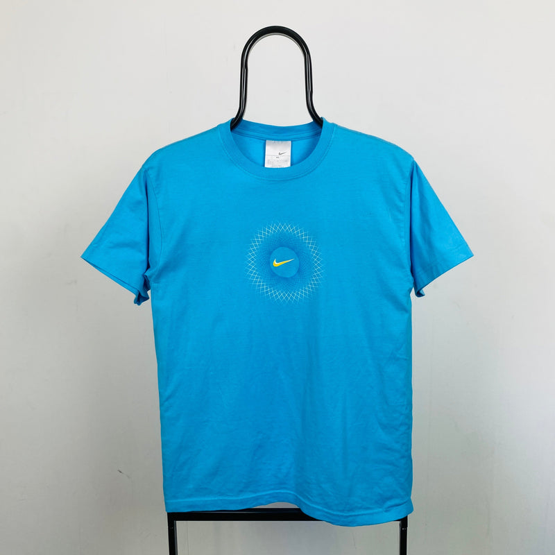 Vintage Nike T-Shirt Blue Small