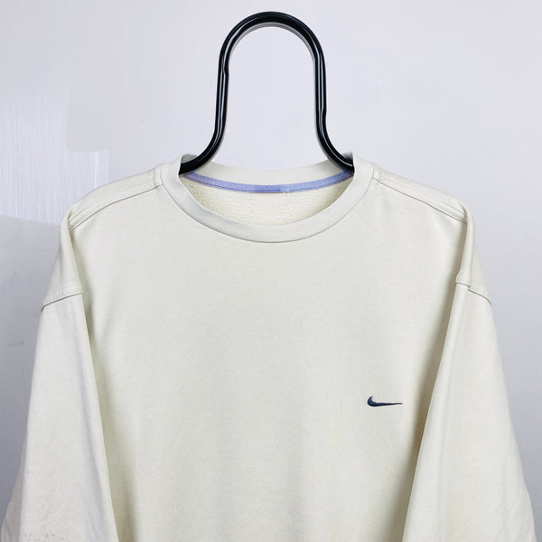 Vintage Nike Sweatshirt Light Brown XL