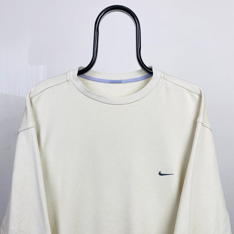 Vintage Nike Sweatshirt Light Brown XL