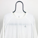 Vintage Nike ACG Baselayer Long Sleeve T-Shirt White XL