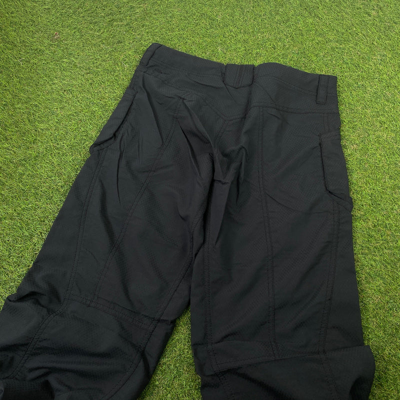 Vintage Nike Parachute Joggers Black XS