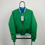 Vintage Nike Reversible Varsity Jacket Blue Medium