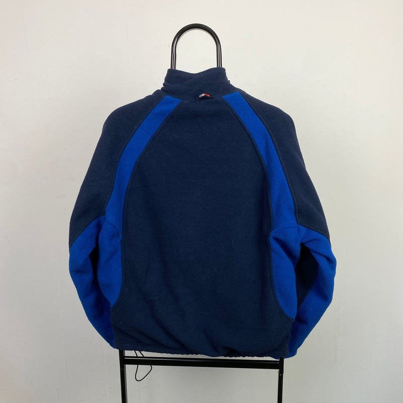 Vintage Nike Reversible Side Winder Sweatshirt Blue Small