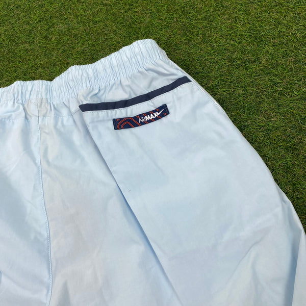 Vintage Nike Air Max Shorts Baby Blue Large