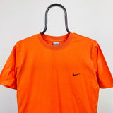 Vintage Nike T-Shirt Orange Medium