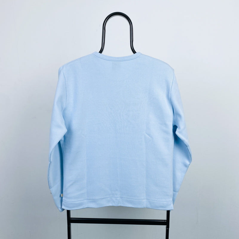 Vintage Nike Sweatshirt Baby Blue Large