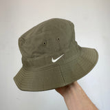 Vintage Nike Bucket Hat Green Brown