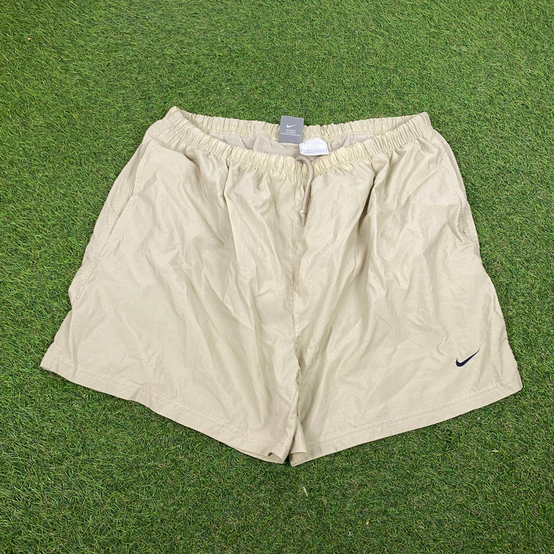 Vintage Nike Shorts Brown XL