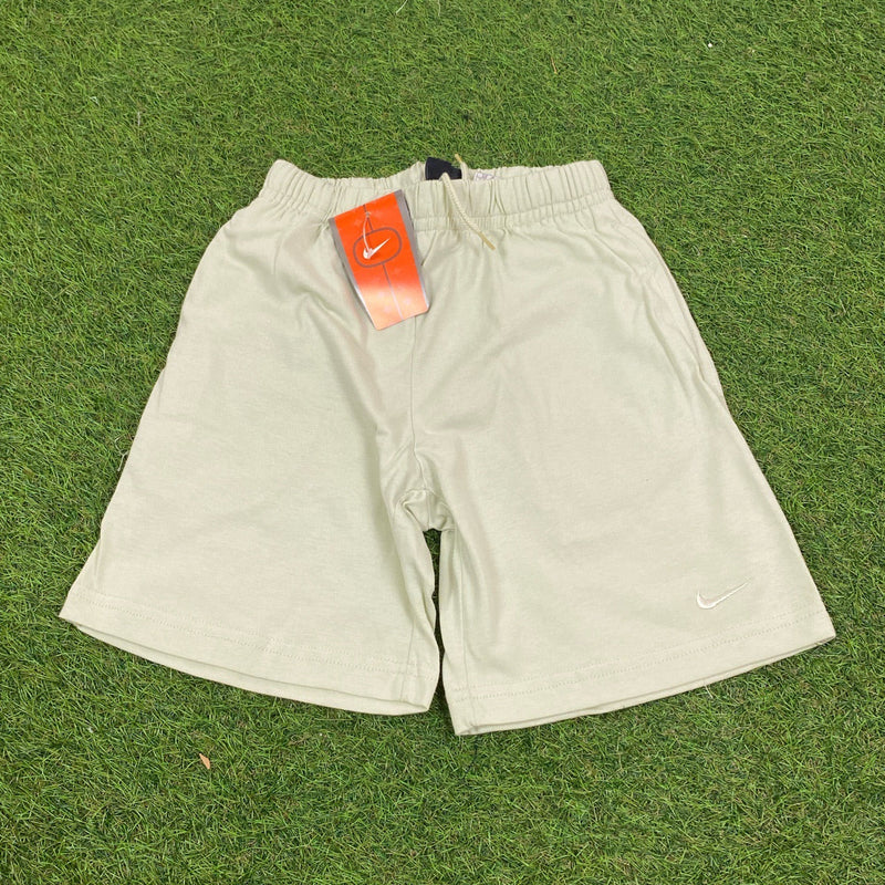 Cotton Nike Shorts Green XXS