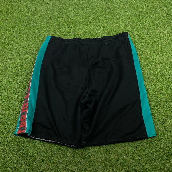 Vintage Nike Zip Pocket Shorts Black XL