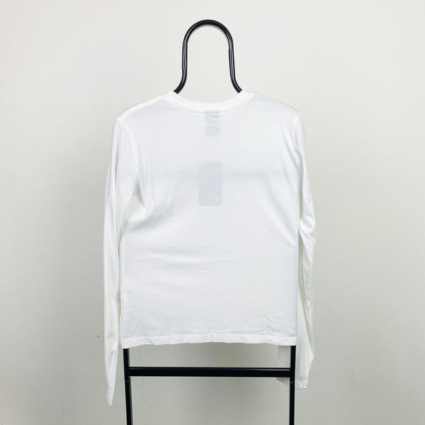 Vintage Nike ACG Long Sleeve T-Shirt White Medium