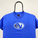 Vintage Nike Baby Tee T-Shirt Blue XXS