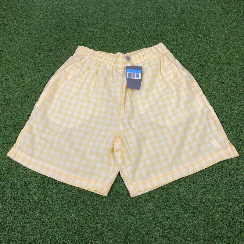 Vintage Nike Challenge Court Shorts Yellow Medium