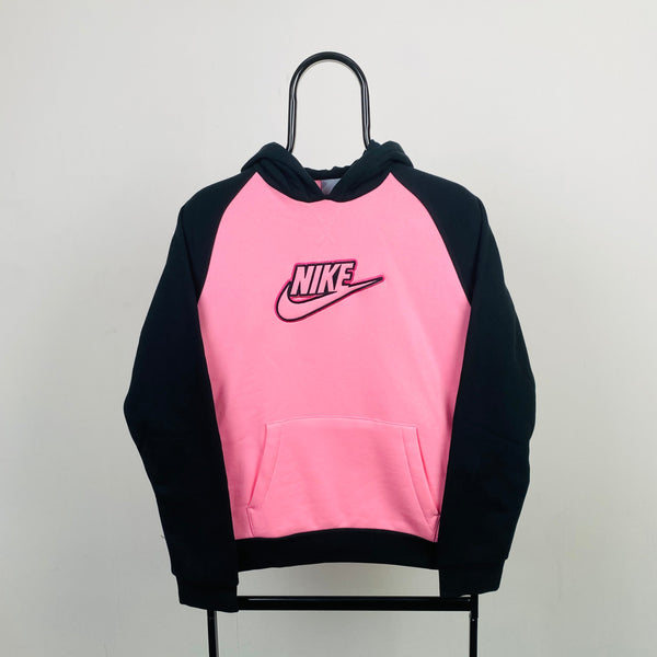 Vintage Nike Hoodie Pink Small