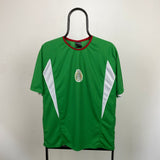 Vintage Nike Mexico Football Shirt T-Shirt Green Small