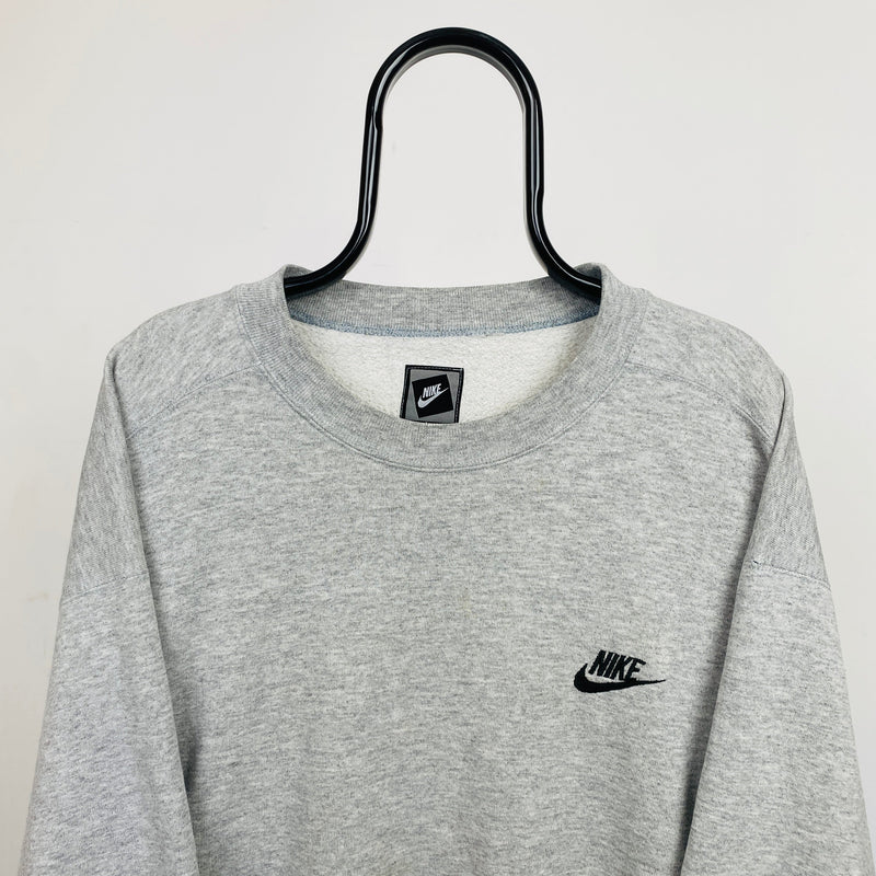 Vintage Nike Sweatshirt Grey XXL