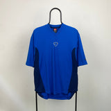 Vintage Nike T-Shirt Blue Medium