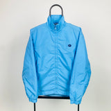 Vintage Nike Hex Windbreaker Jacket Blue Small