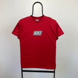 Vintage Nike T-Shirt Red XXS