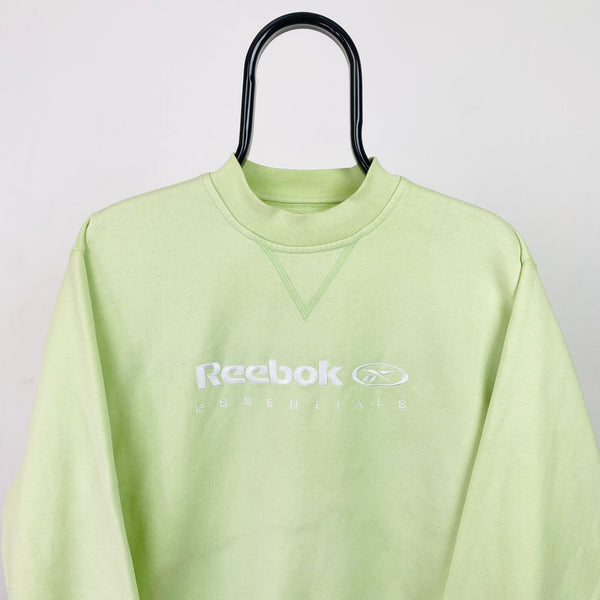 Retro Reebok Sweatshirt Green Small