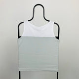 Vintage Nike Challenge Court Sports Bra Vest T-Shirt White Medium