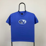 Vintage Nike Baby Tee T-Shirt Blue XXS