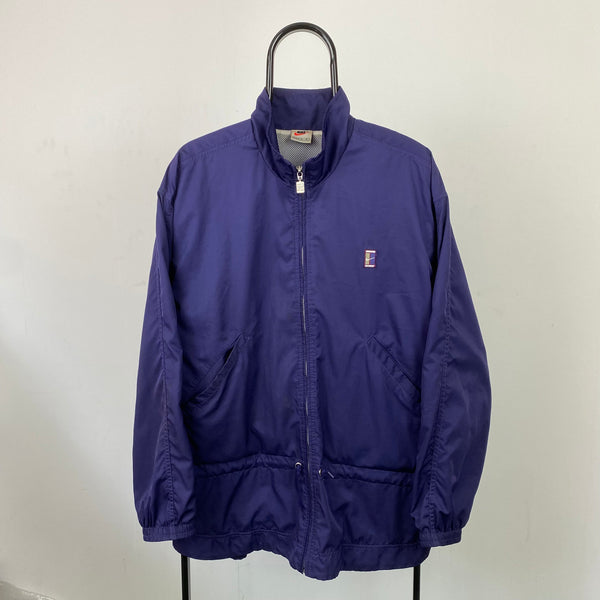 Vintage Nike Challenge Court Windbreaker Jacket Purple Large