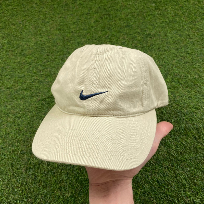 Vintage Nike Swoosh Hat Brown