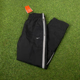 Vintage Nike Piping Joggers Black XXS