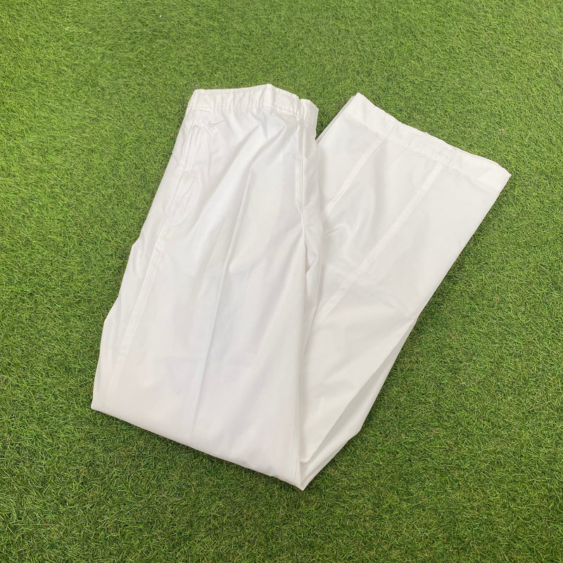 Vintage Nike Joggers White Medium