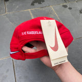 Vintage Nike Kaiserslautern FC Hat Red