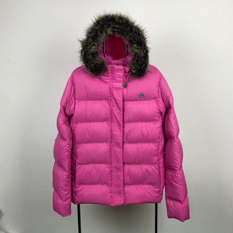 Vintage Nike ACG Puffer Jacket Pink XL