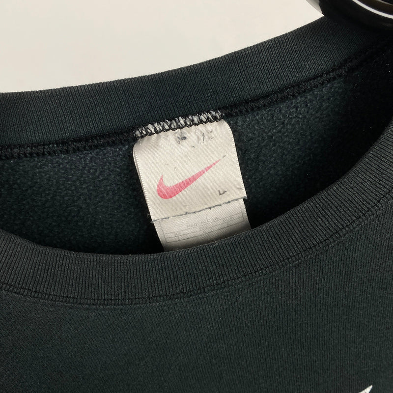 Vintage Nike Sweatshirt Black Large