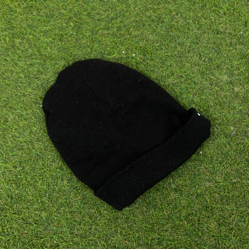 Vintage Nike Beanie Hat Black