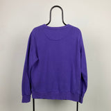 Vintage Nike Sweatshirt Purple Medium